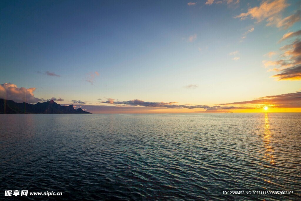 海边日落美景