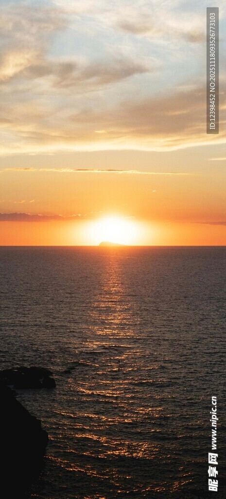 海上日落美景
