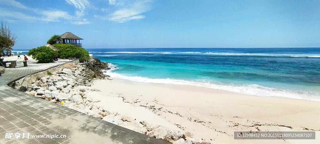 美丽的热带海滩风光