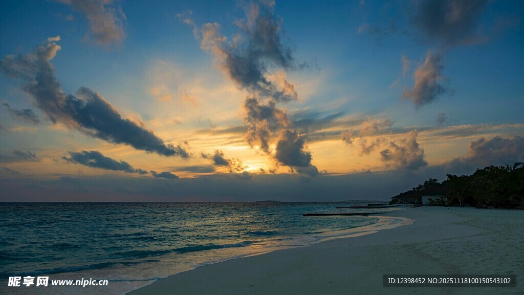 海边日落美景