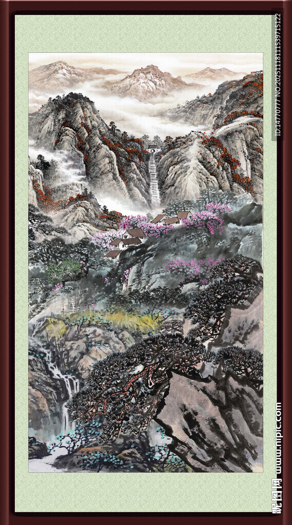 客厅风景画 