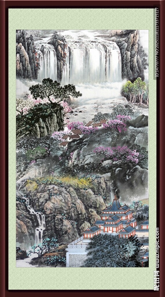 客厅风景画 