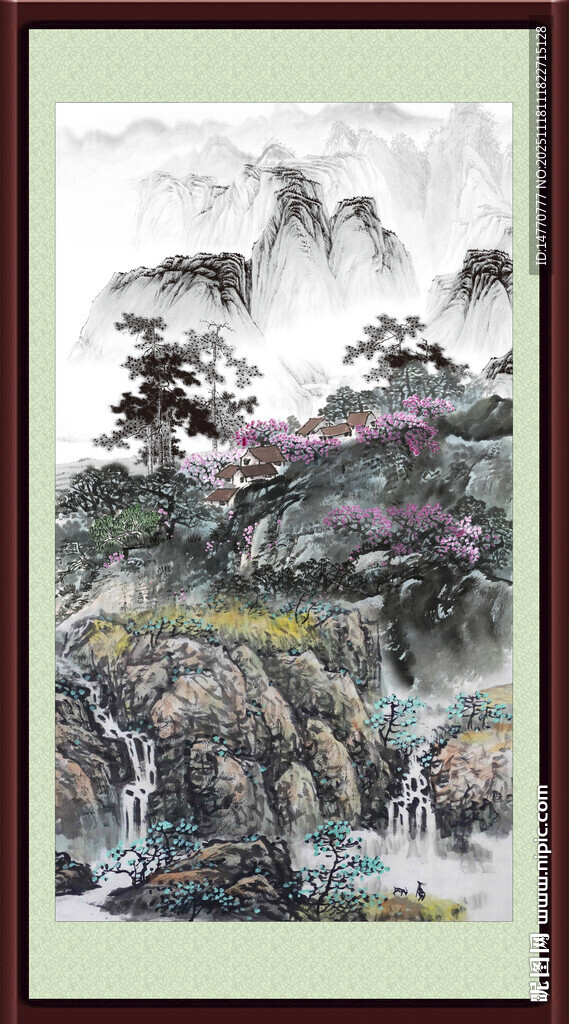 客厅风景画 