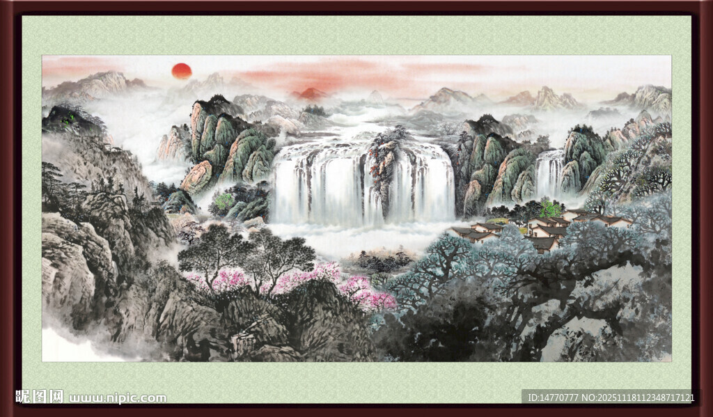 客厅风景画 