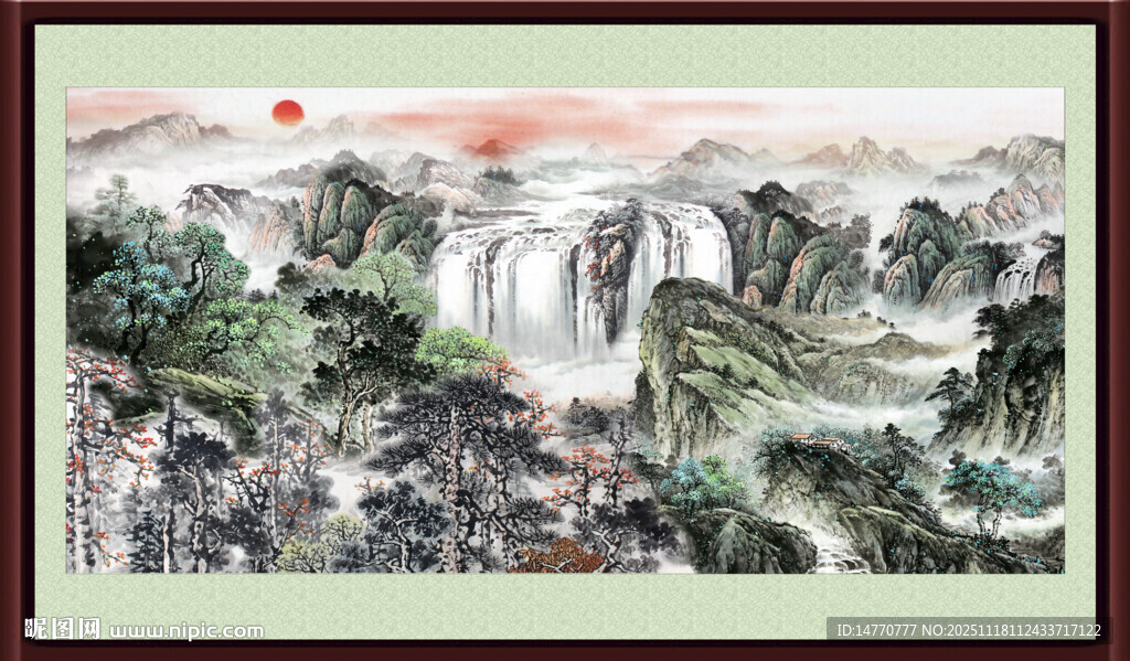 客厅风景画 