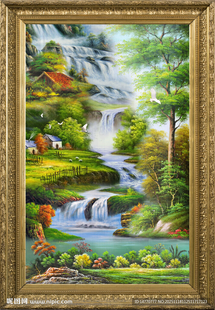 油画风景 