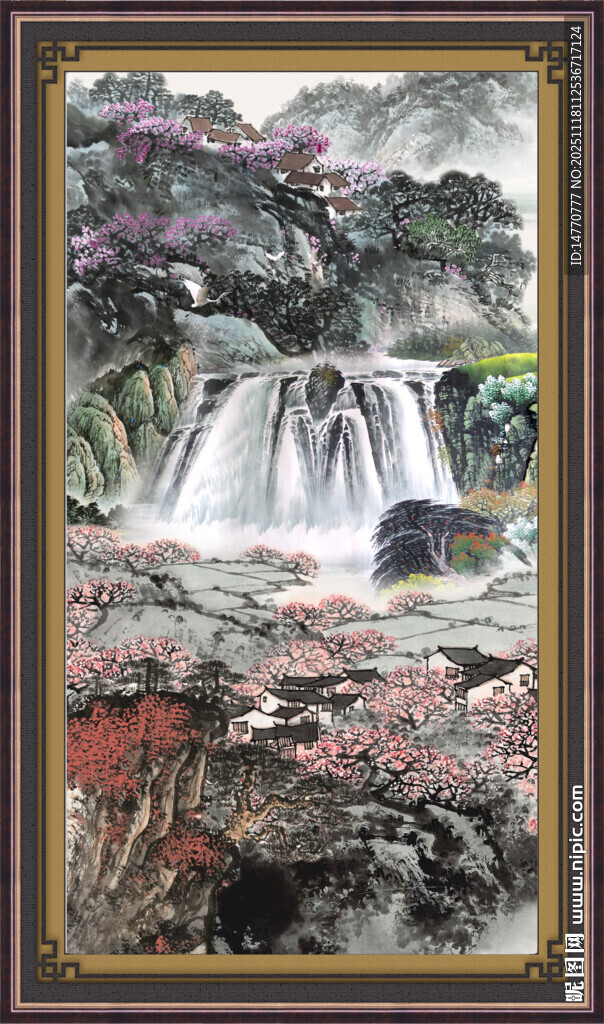 客厅风景画 