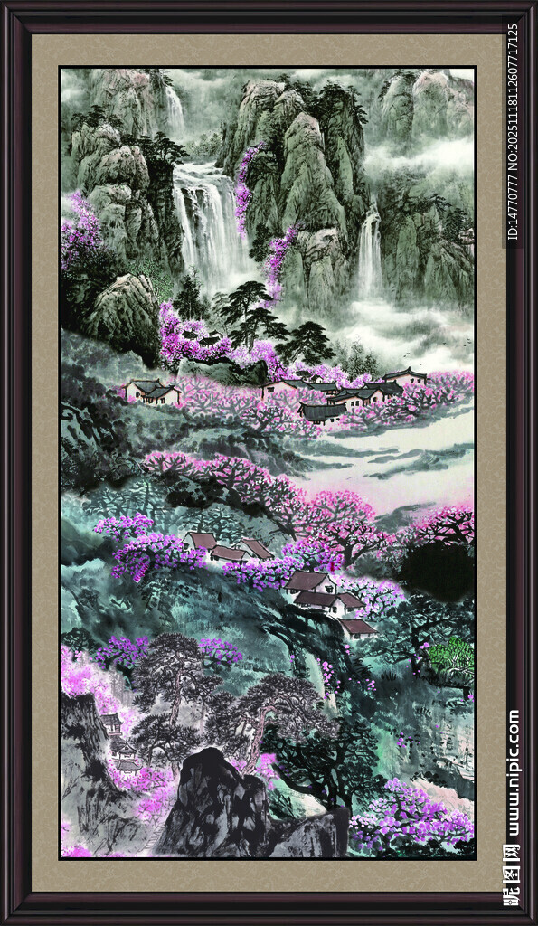 客厅风景画 