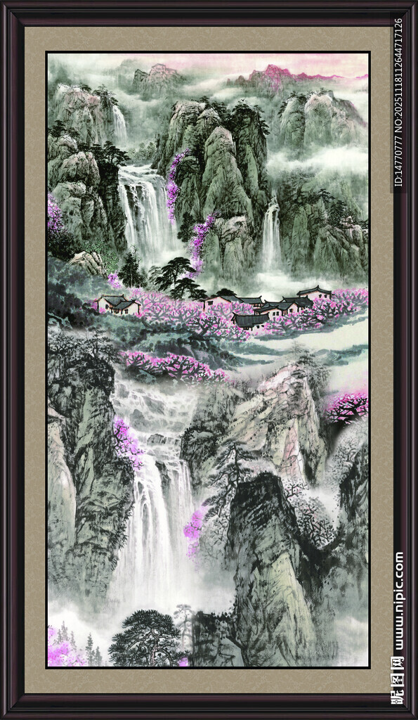 客厅风景画 