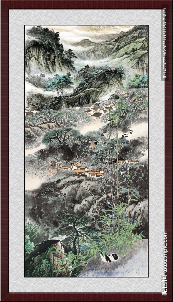 客厅风景画 