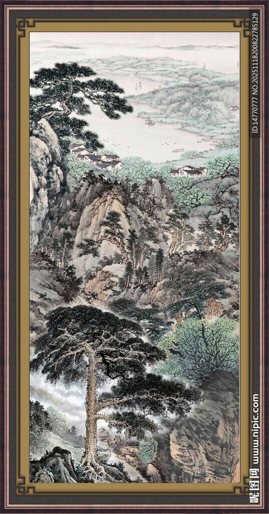 客厅风景画 