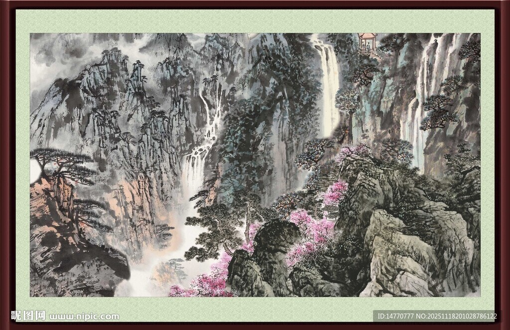 客厅风景画 