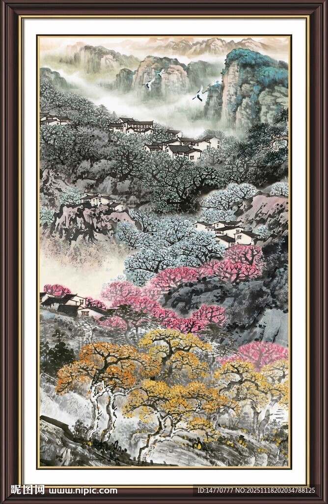 山水风景画