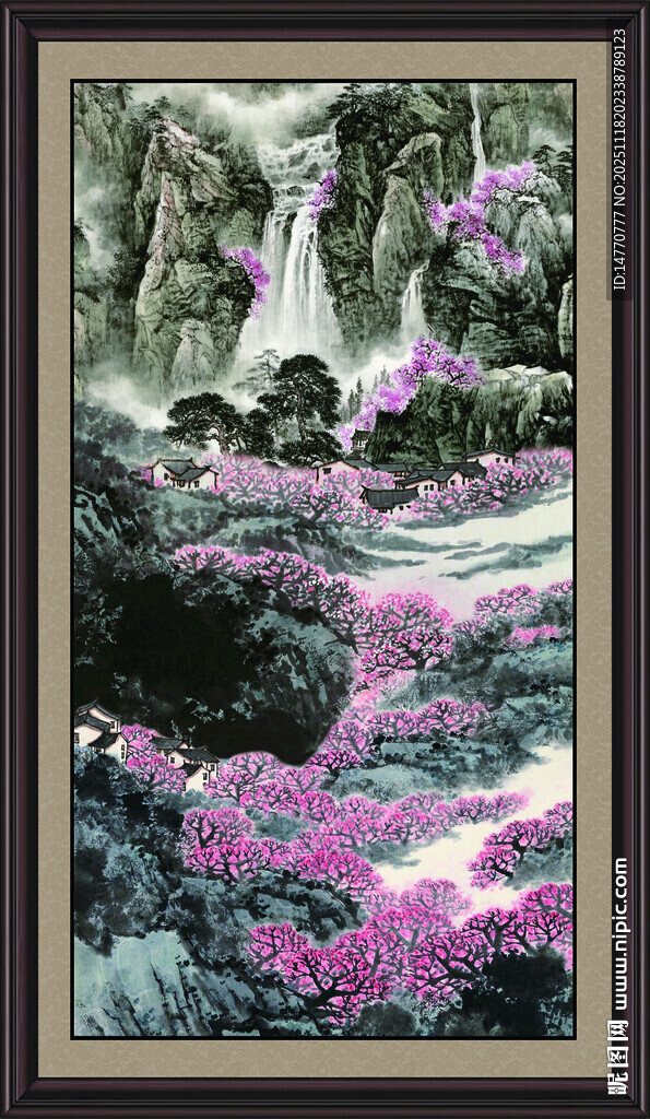 山水风景画 