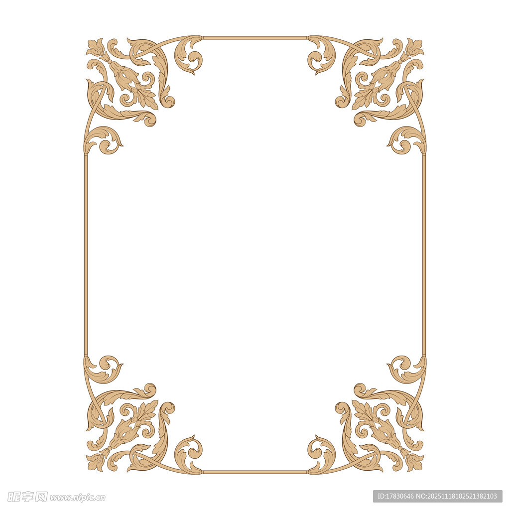 复古欧式边框