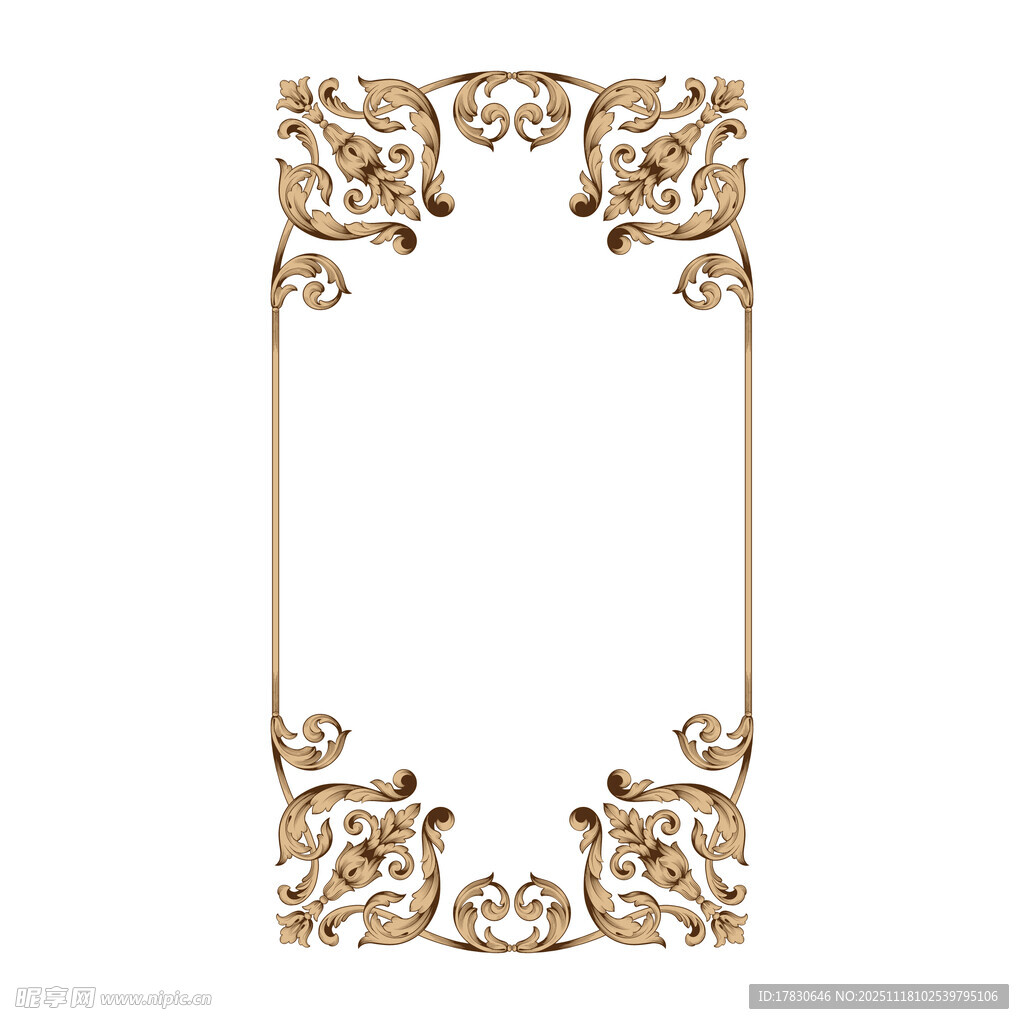 复古欧式边框