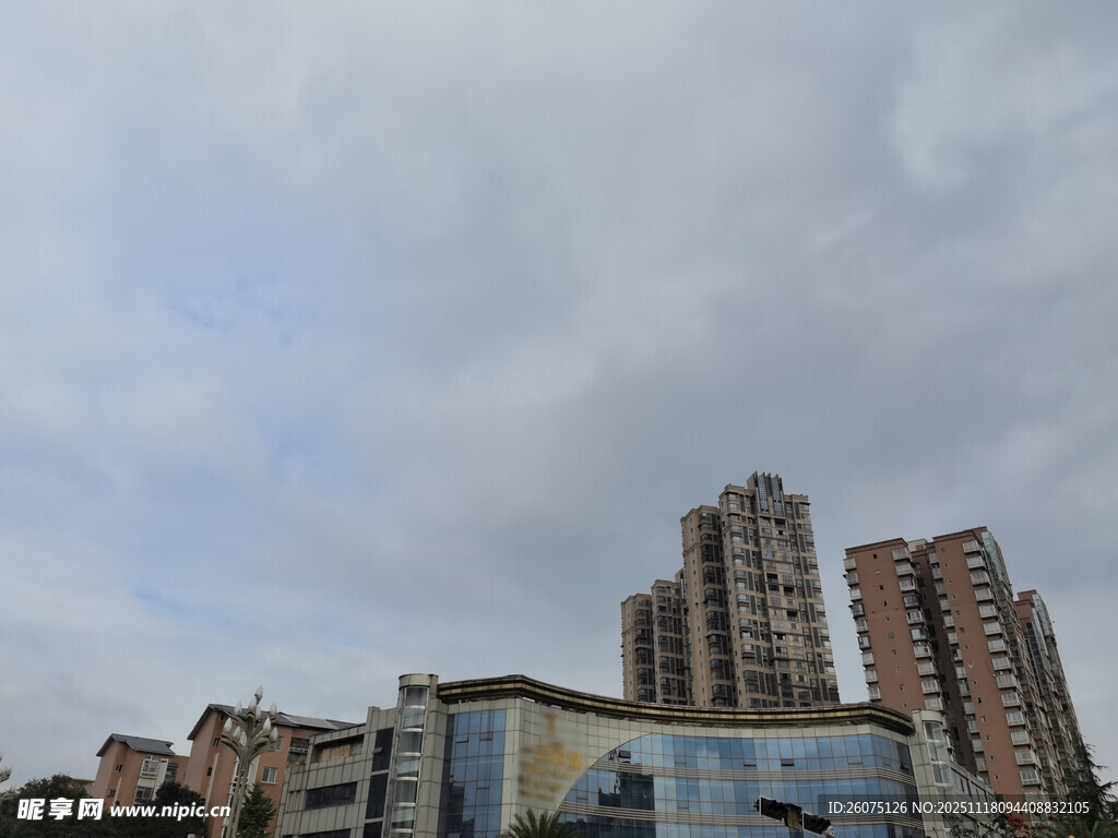 城市中的高楼建筑景观