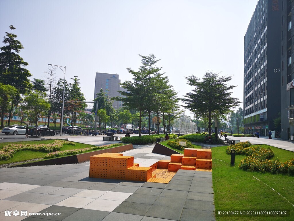 城市户外休闲景观空间