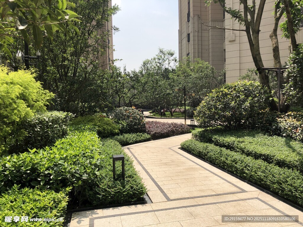 精致园林景观步道