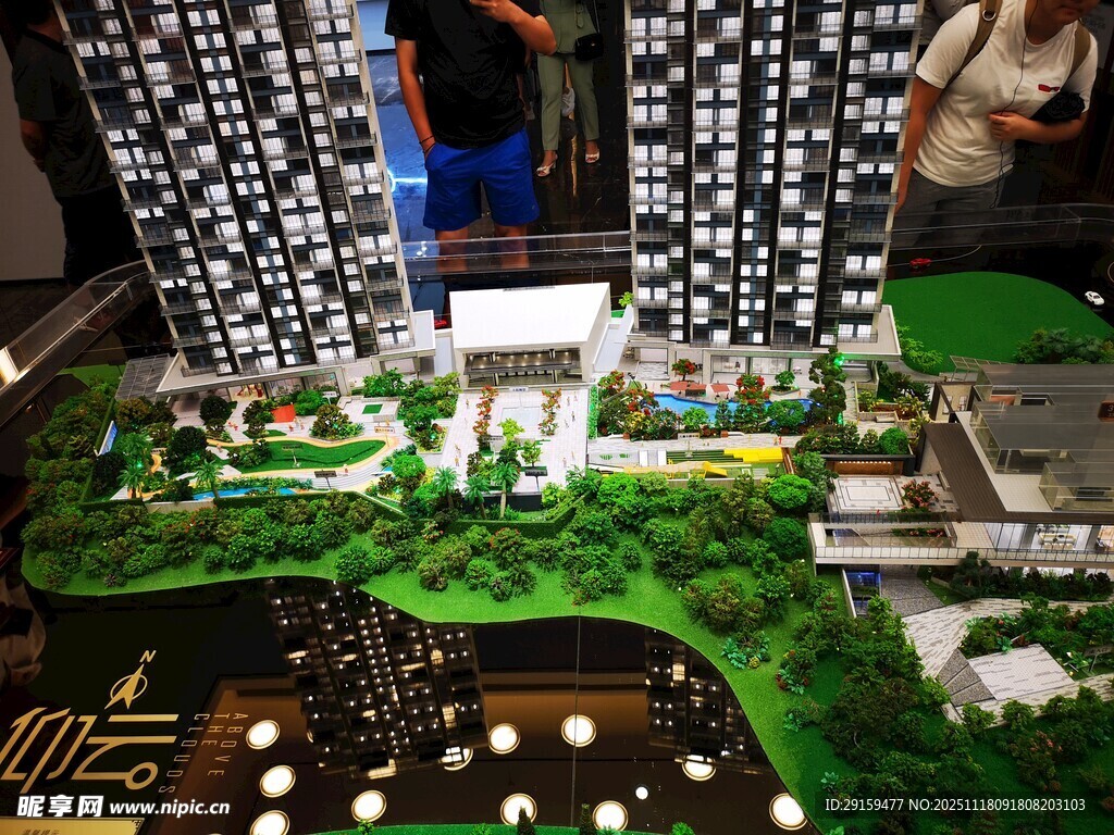 精致楼盘模型展示