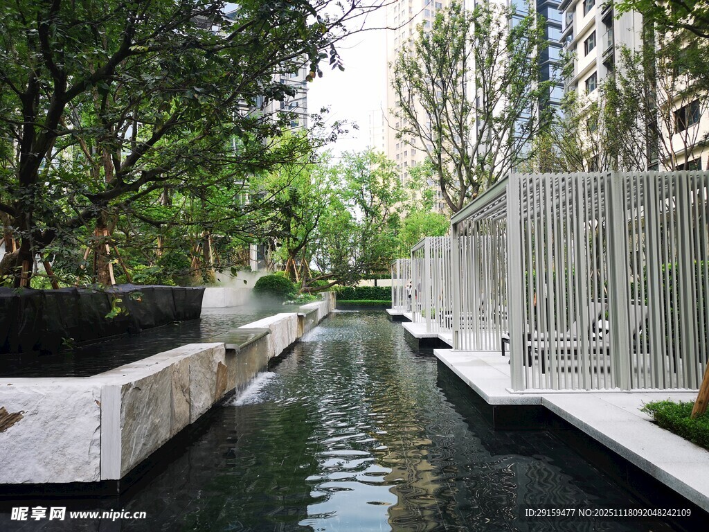 城市静谧水景景观设计