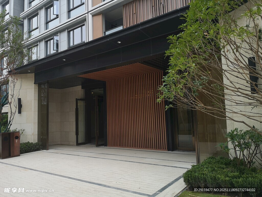 现代住宅入口景观