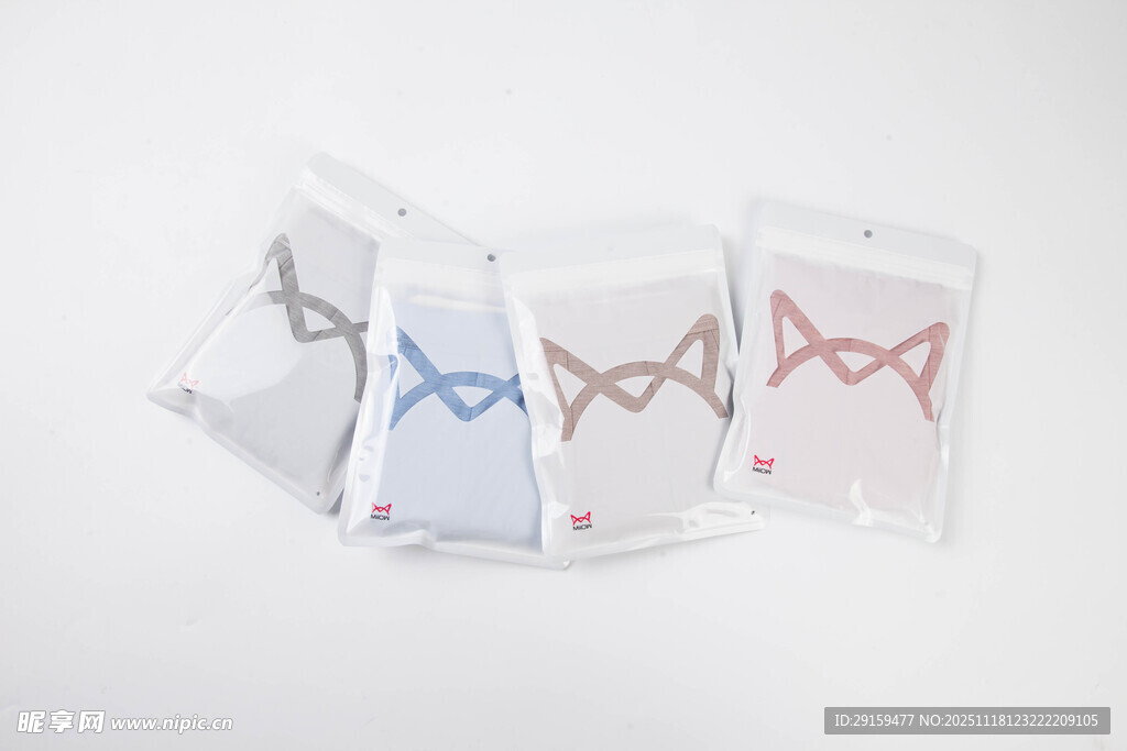 多款眼镜图案透明包装袋