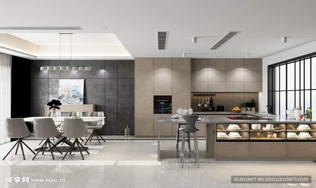 现代简约风格的室内空间