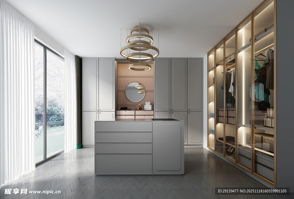 现代简约风时尚厨房空间