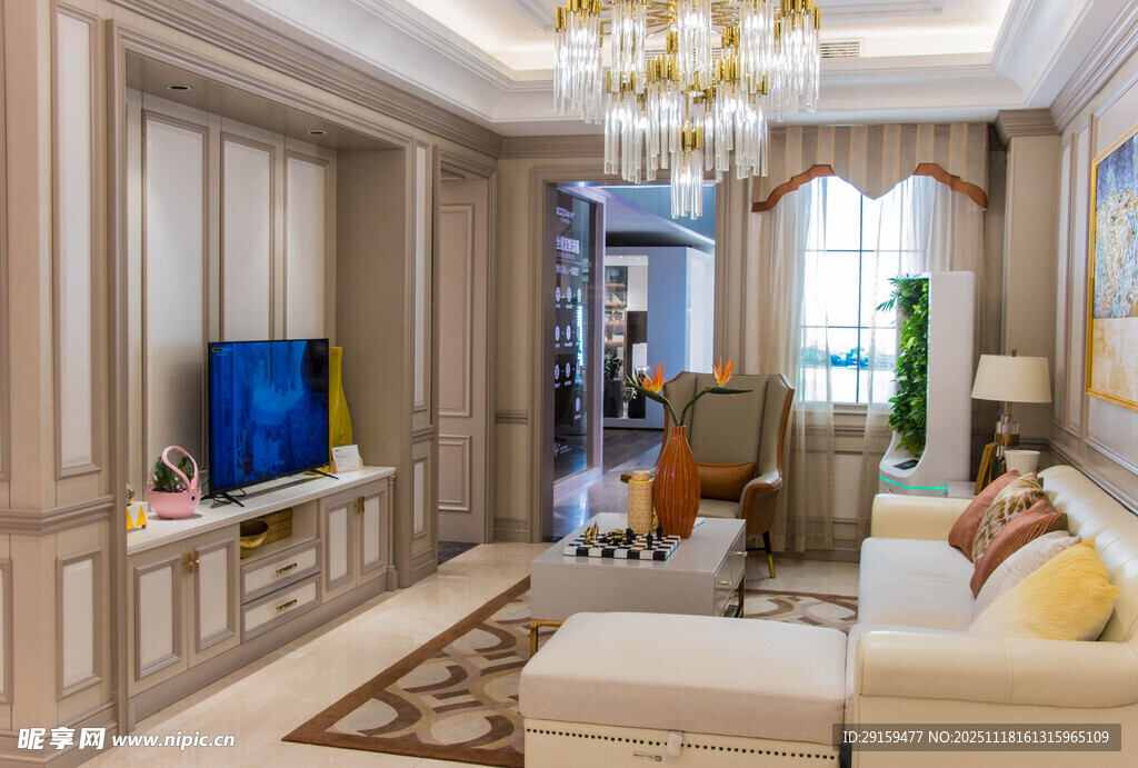 豪华欧式风格客厅室内图