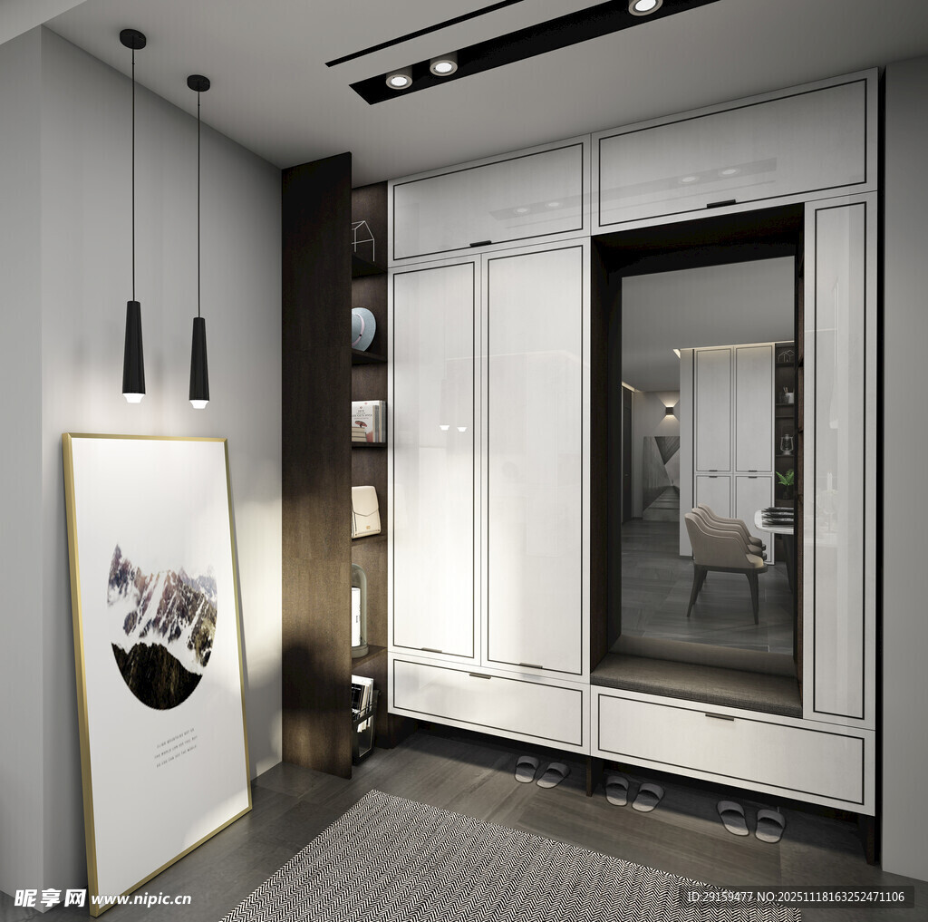 现代简约风格淋浴房设计