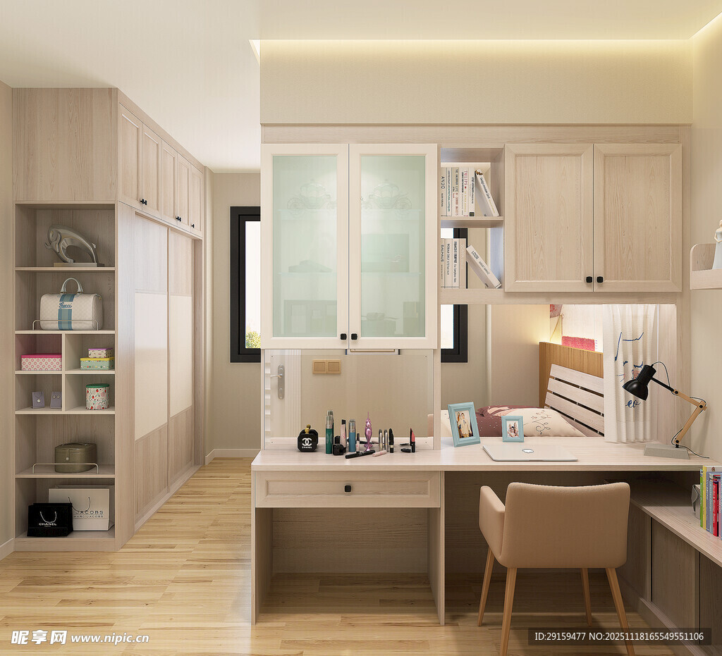 简约温馨书房家居设计