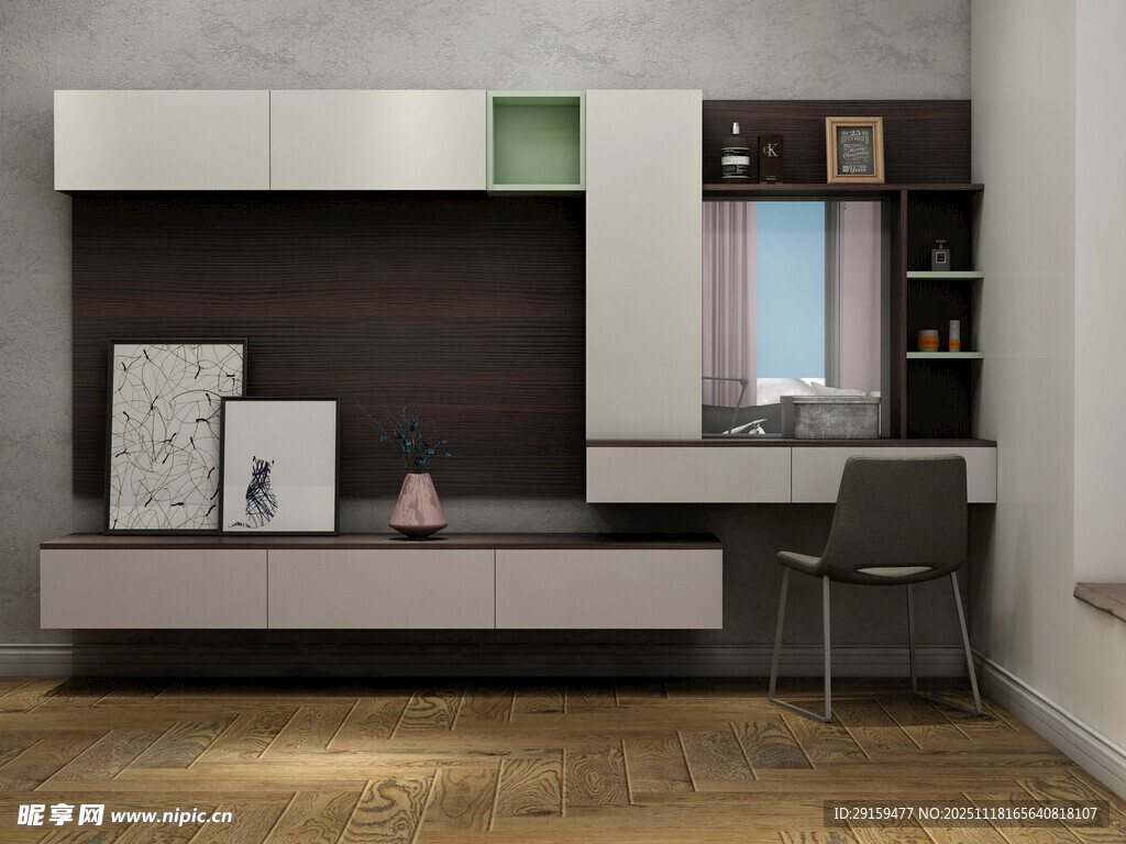 现代简约风格客厅电视柜