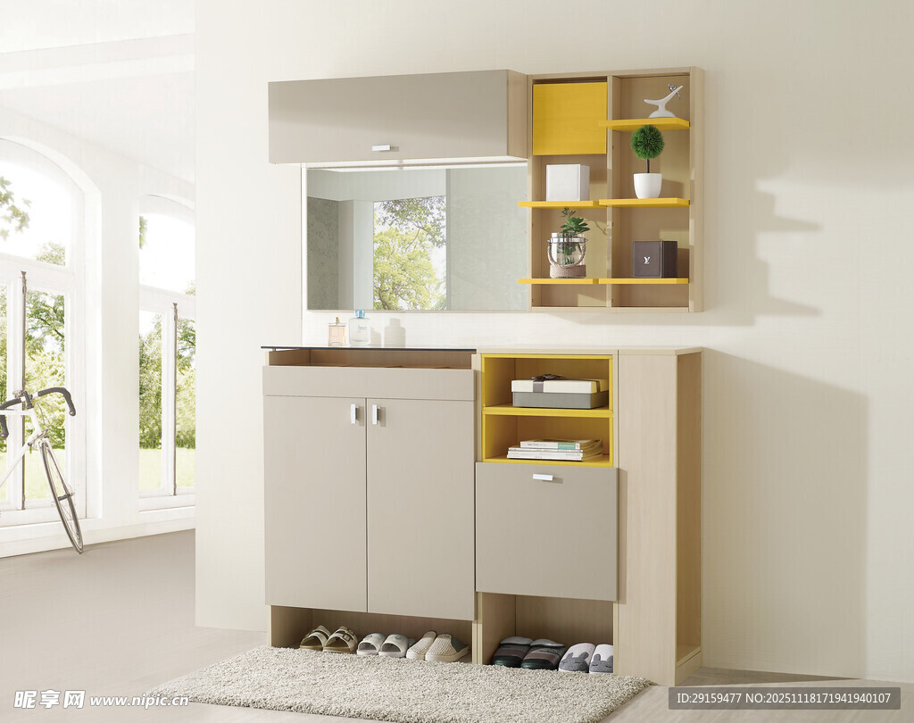 现代简约风厨房收纳柜