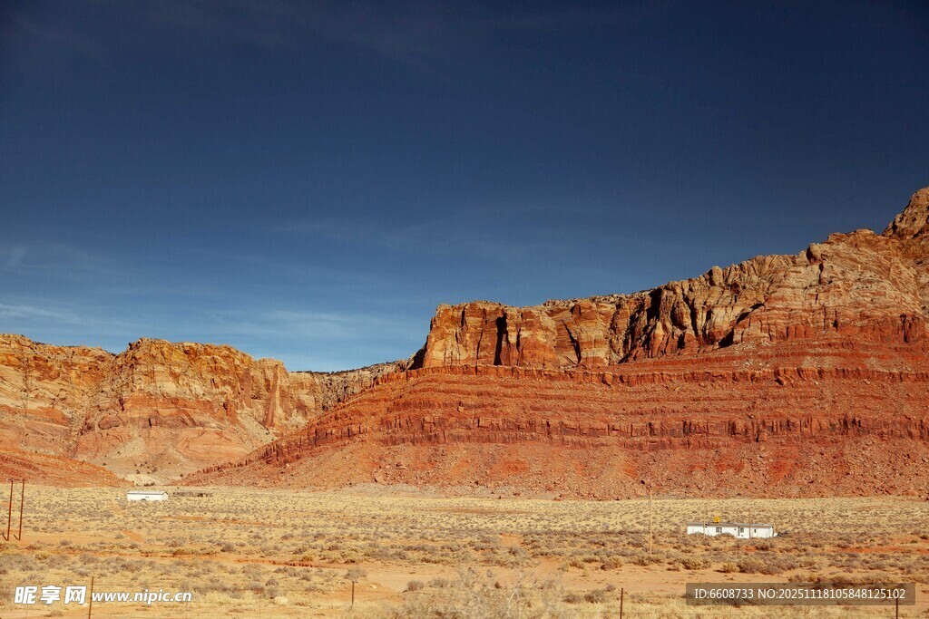 壮丽红岩地貌景观