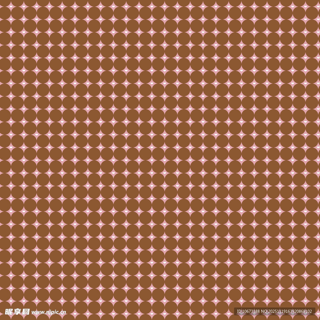 棕色波点图案背景纹理