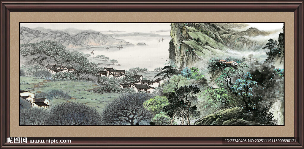 风水画 