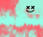 笑脸渐变背景图案