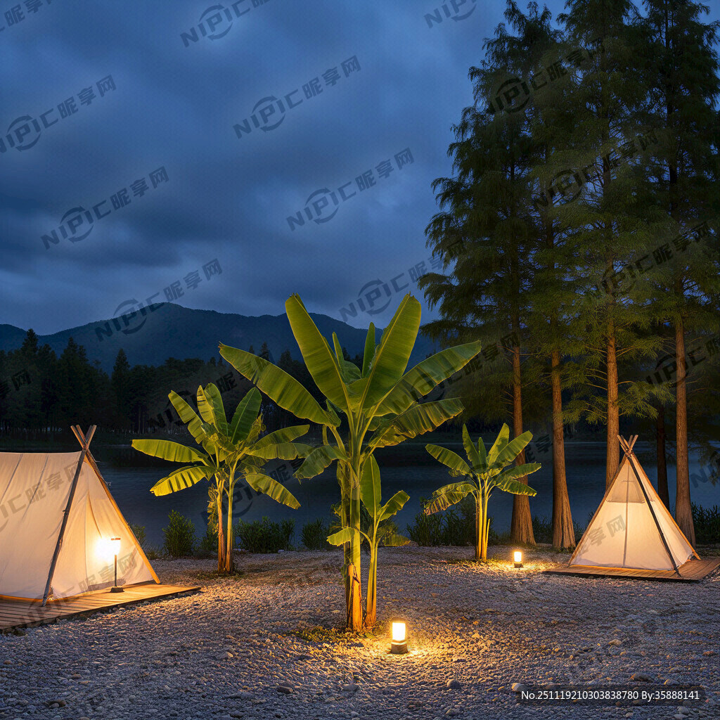 黑夜 没有人 近景 摄影图