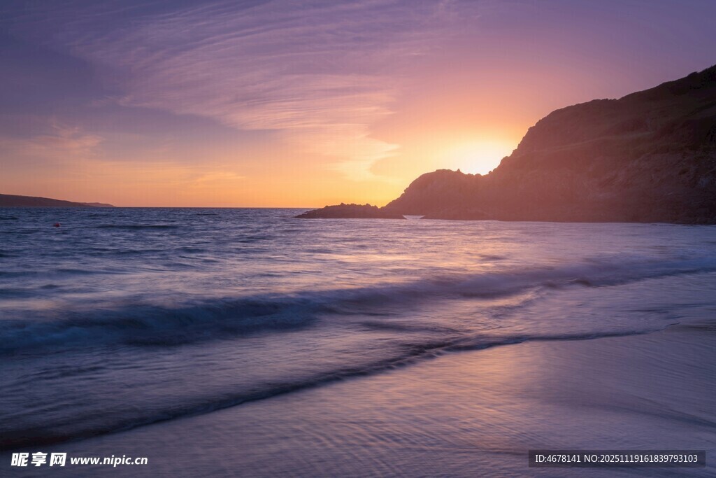 海边日落美景