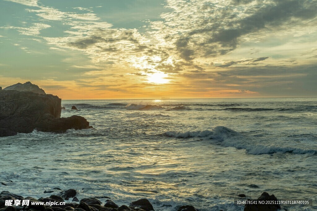 海边日落美景