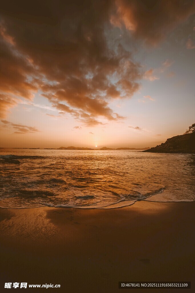 海边日落美景