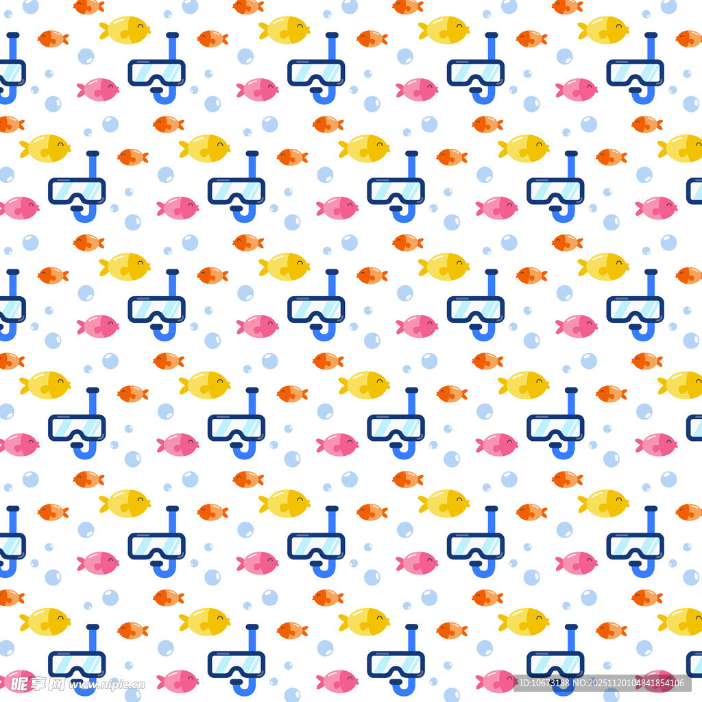 可爱卡通图案背景纹理