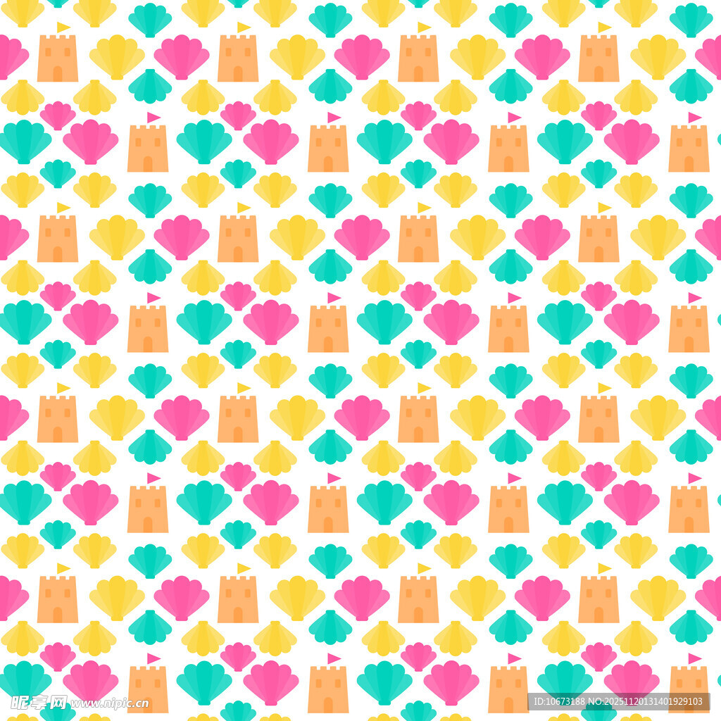 多彩几何图案背景