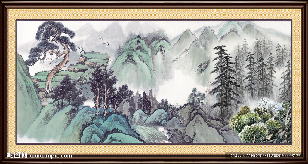 山水画 