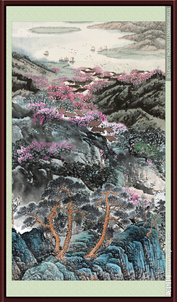 山水画 