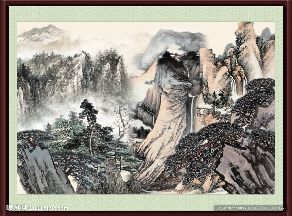山水画 
