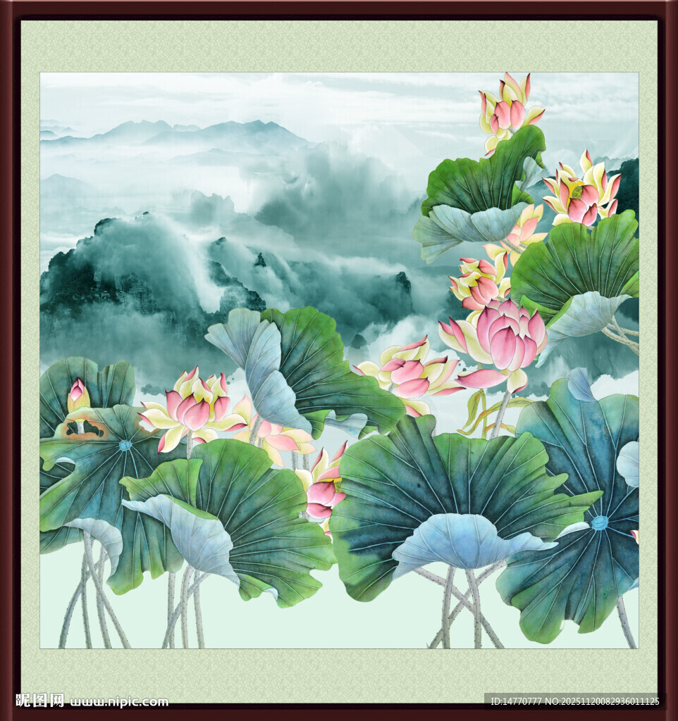 荷花图