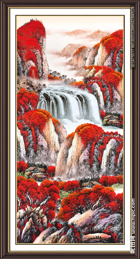 鸿运当头挂画