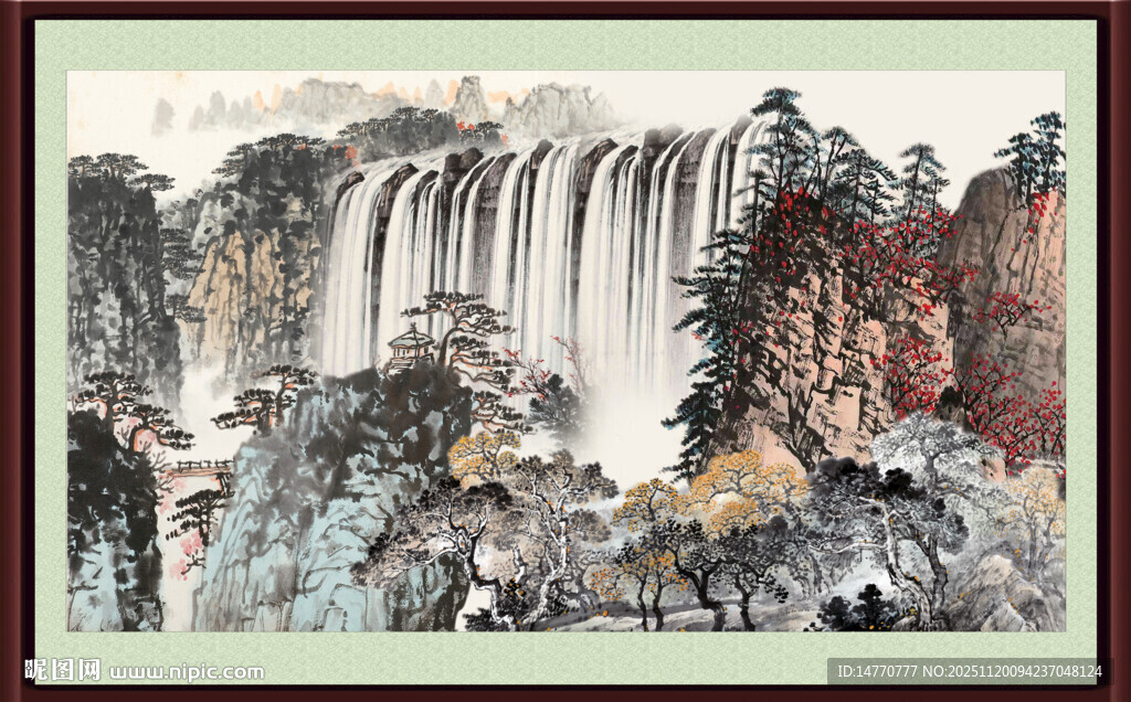 山水画 